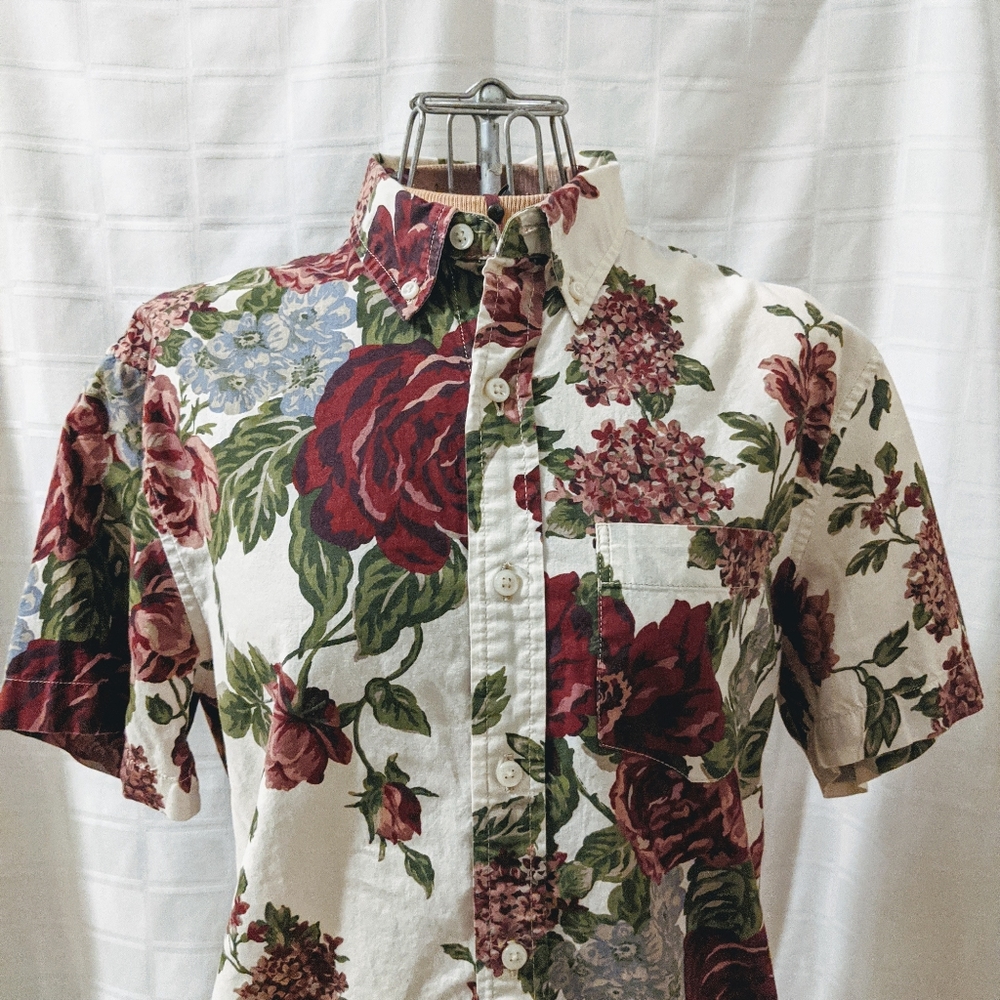 DENIM & SUPPLY RALPH LAUREN FLORAL BUTTON DOWN